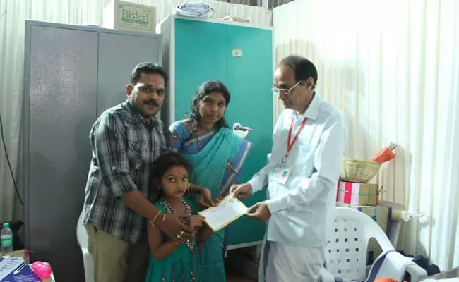Little Baby donated Rs.6000/- to Statue Of Equality Project